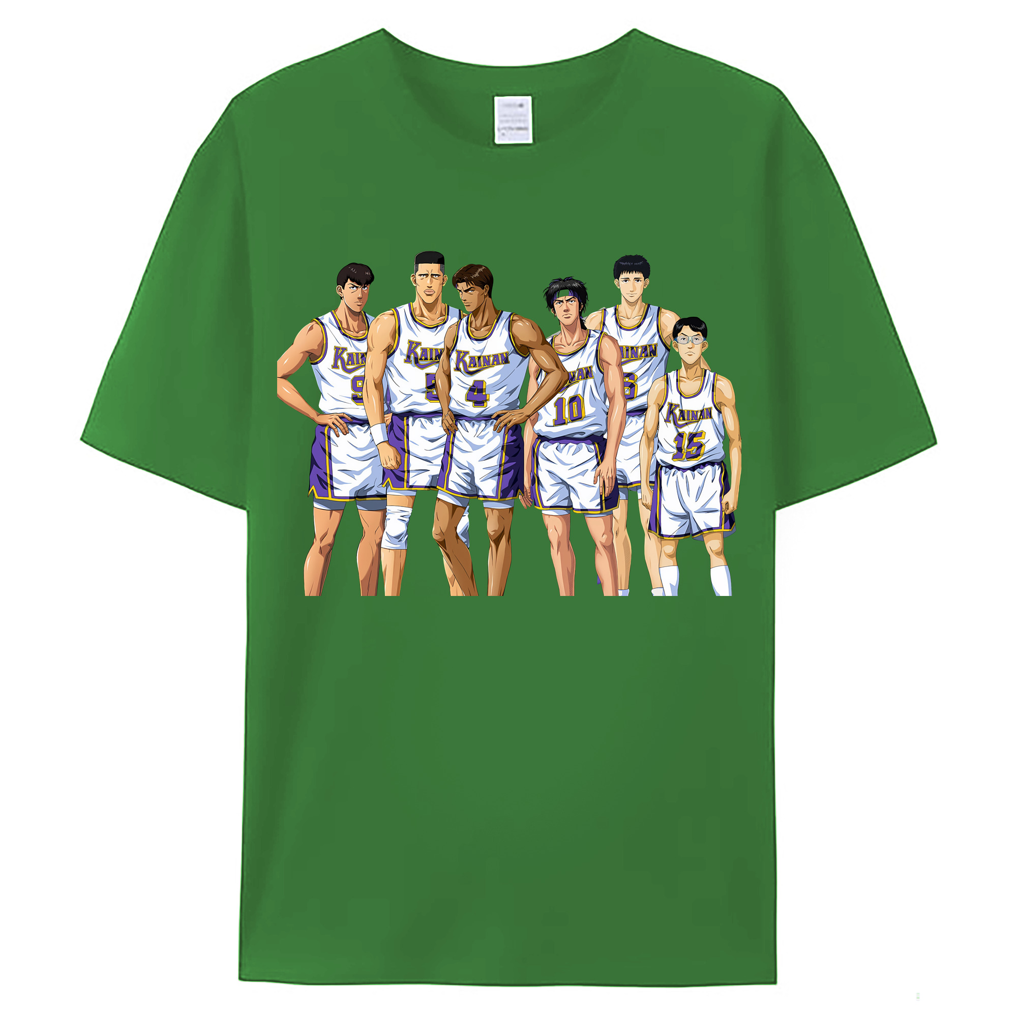 （画像用） SLAM DUNK／スラムダンク レディースカジュアルプリントTシャツ（綿100％）